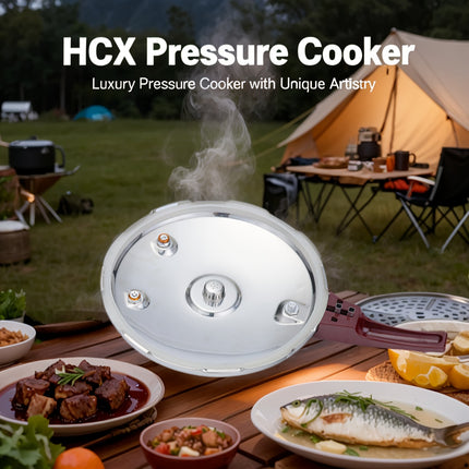 26cm 9L Optional 1600g Triple-Layer Stainless Steel Pressure Cooker for Home and Commercial Use