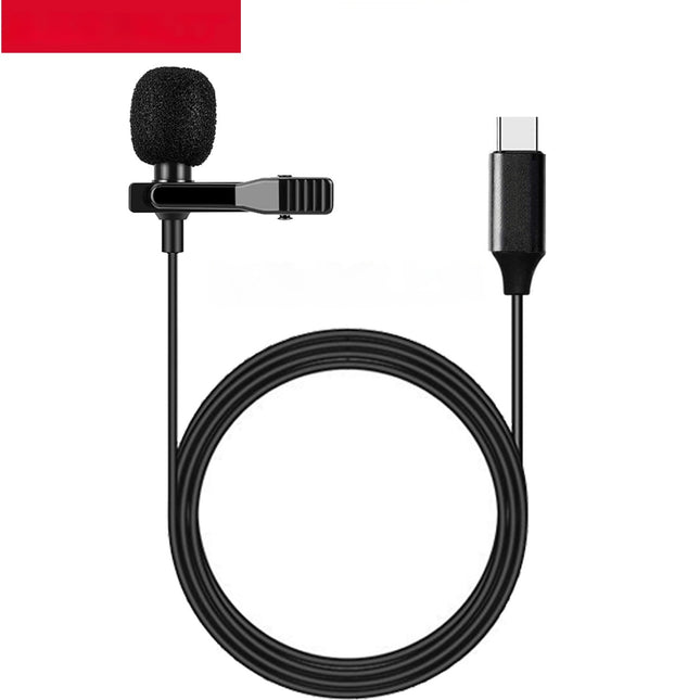 Recording New USB-C Microphone DAC Digital TPC Chip TYPE C Lavalier