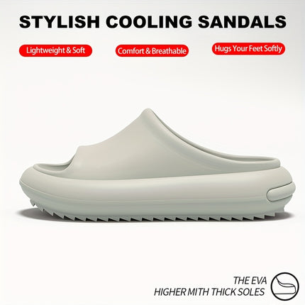 2 pcs Men's fashion, Men's shoes, Men's home shoes, indoor slippers, can be worn outside, beach, outdoor