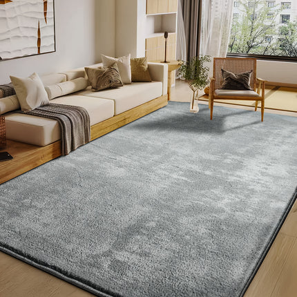 Japanese Style Solid Color Minimalist | Upgraded Ultra-Soft Plush Carpet | Beige, Dark Gray, Light Gray
