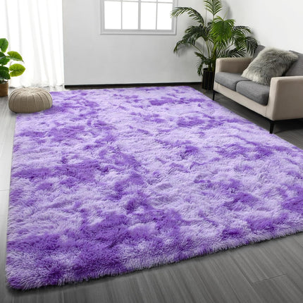 Extra Large Plush Mat - Extra Long 270x370cm/106.23x145.66in Soft Fluffy Mat, Non-Slip Backing,