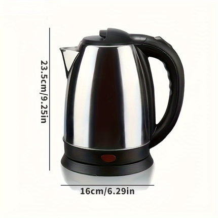 Kettle with LED Indicator,, Auto Shutoff & Boil-Dry Protection, Includes Heating Base – Perfect for Coffee & Tea