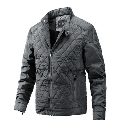 Men's Lightweight Cotton Clothes Casual Stand Collar