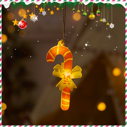 Holiday Decoration Arrangement Hanging Lights Christmas Tree