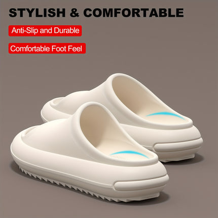 2 pcs Men's fashion, Men's shoes, Men's home shoes, indoor slippers, can be worn outside, beach, outdoor