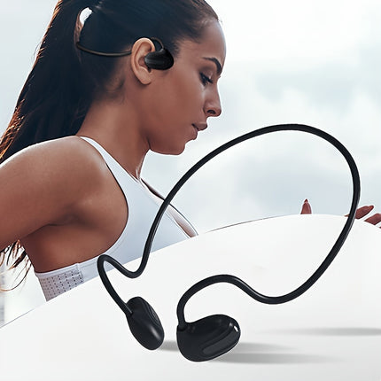 Wireless Headphone Hanging Neck Sports Two Ears Into The Ear Neck
