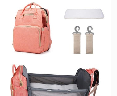 Large capacity travel mother and baby bag