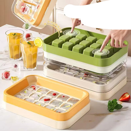 Food-grade Push-style Ice Cube Tray Ice Cube Mold
