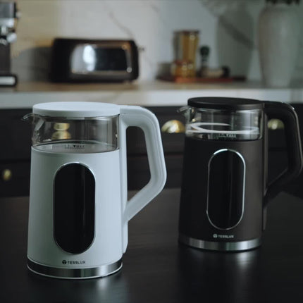 Kettle, 57.48oz/1500W Water Heater with Temperature Settings, Bpa-Free, 4 Predefined Heating Options,