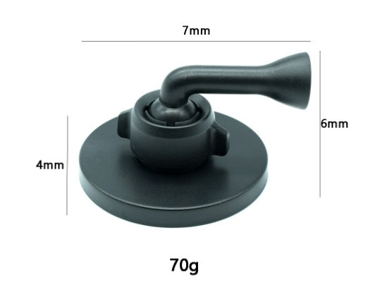 Magnetic Phone Holder Lazy Desktop Tripod Rotating Bracket With Magnetic Ring