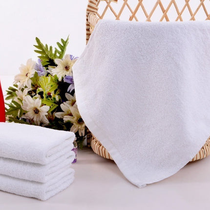 Pure Cotton Kindergarten White Square Towel