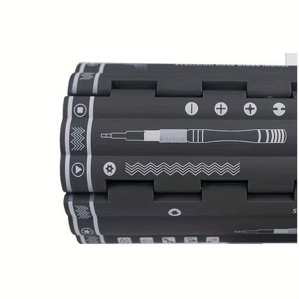 128-In-1 Precision Screwdriver Set for Disassembly And Repair, Multifunctional Manual Screwdriver Roll-Up Kit