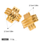 Style B-Earring-Gold