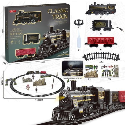 Children Boy Electric Steam Motor Car Birthday New Year Gift