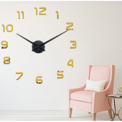 Wall stickers clock