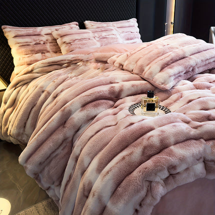 Rabbit Hair Blanket, Thick And Warm, Suitable For Winter Use, Soft, Comfortable And Fluffy