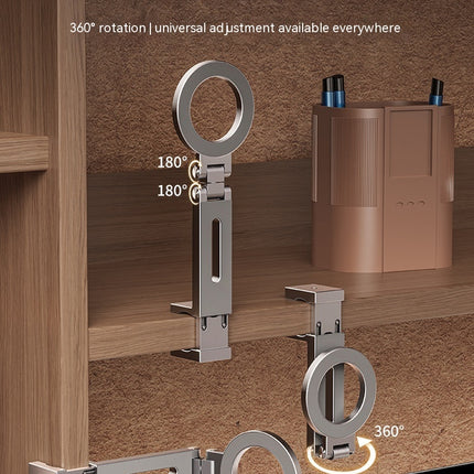 360-degree Rotating Folding Travel Mobile Phone Magnetic Bracket