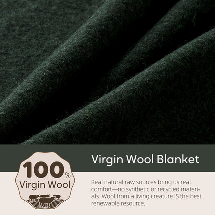 62" x 86" Vintage Geometric Blanket - 100% Washable, All-Season, Hypoallergenic,