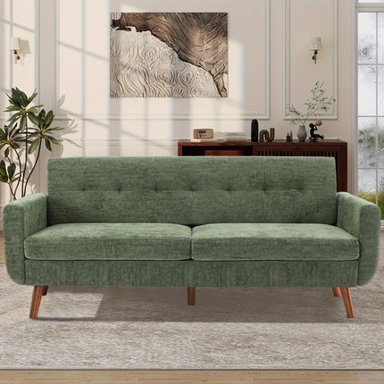 Sofa, Mid Century Modern Style Love Seat Couches for The Living Room, Button Tufted