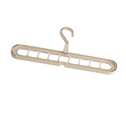 Multifunctional Hanger Nine-hole Hanger Seamless Folding Pant Rack Dormitory