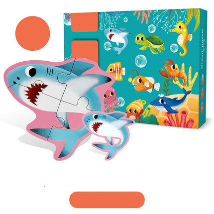 Wooden jigsaw puzzle