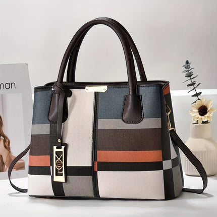 Large Capacity, Adjustable Shoulder Strap, Zipper Closure, Polyester Lining, Perfect for Commuting