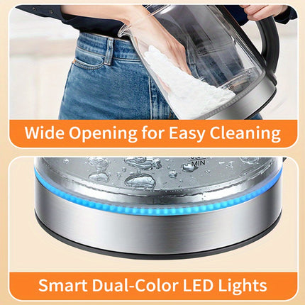 Kettle Heats Up Rapidly with Its Powerful 1000W Output,