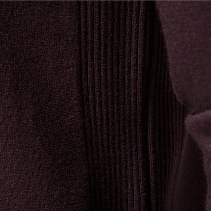 Men's Multicolor  Sweater With Mid Neck And Slim Trim