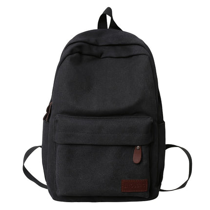 1 Simple Reusable Backpack, Durable Outdoor Canvas Bag - Suitable for, Daily Commute