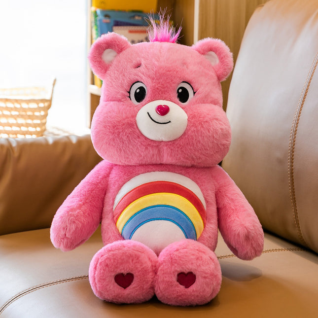 Love Bear Plush Toy Carebears Rainbow Bear Stuffed Doll Gift