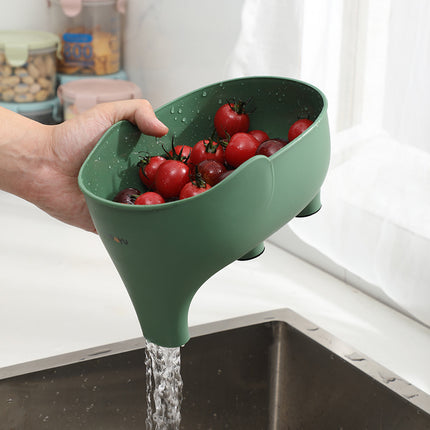 Elephant Draining Basket Multifunctional Kitchen Sink Draining Basket