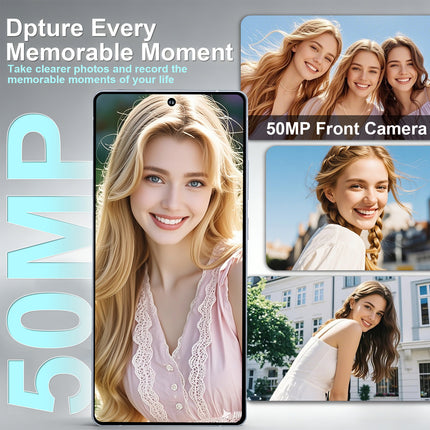New 2026 Ultimate Unlocked 5G Android Smartphone 8GB+256GB | 6.8" HD Display, 50MP+108MP
