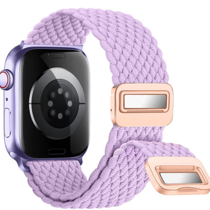 Magnetic Buckle Woven Loop Integrated Strap