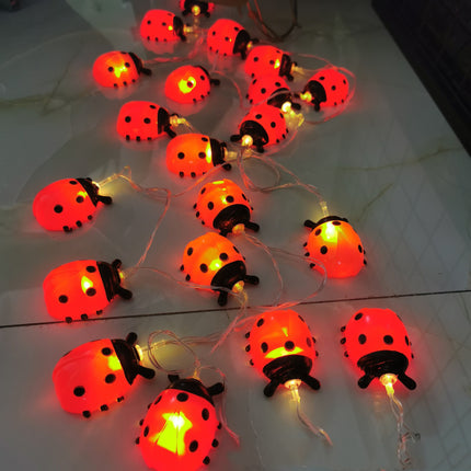 LED Beetle String Lights Outdoor Creative Modeling Layout Decoration