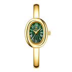 Gold Spiral Green