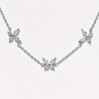 Three Butterfly Bracelet - Silver