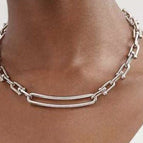 Silver necklace