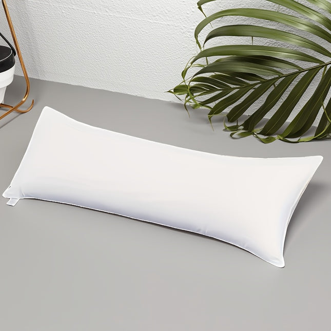 1pc of New Soft-Touch Long Pillow Core, Body Pillow, Reading Pillow, Extra-Long Side Sleeping Pillow Insert