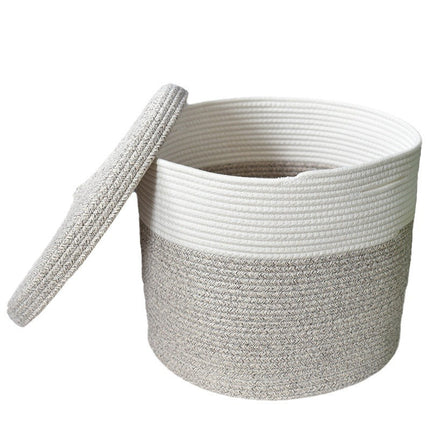 Clothes Weaved Storage Foldable Laundry Basket