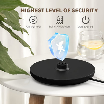 Kettle Temperature Control with 7 Heat Settings & LED Display, 304 Stainless Steel Kettle