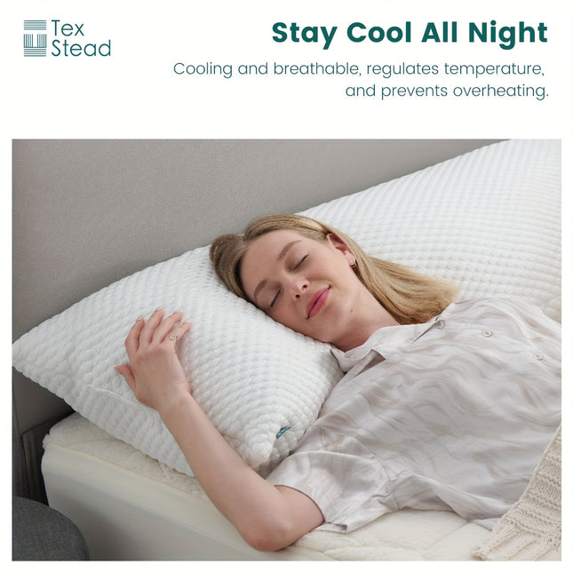 Body Pillow, Cooling Pillows for Adult Sleepers, Long Bed Pillow, Large Firm Full Body Pillow for Side Sleepers Washable