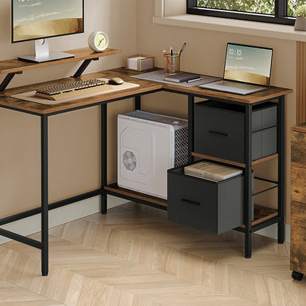 Gaming Desk with Monitor Stand, Corner Desk, Computer Desk