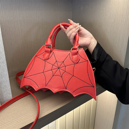 Halloween Spider Web Saddle Bags Fashion Personality Crossbody