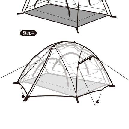 Camping Mountaineering Rain-proof Camping Tent