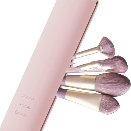Multifunctional Silicone Cosmetic Eyebrow Pencil Bag