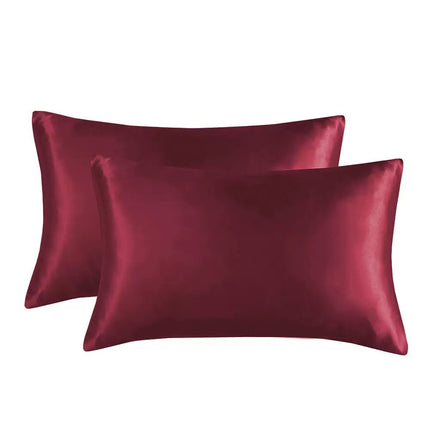 Satin Cloth Solid Color Pillowcase