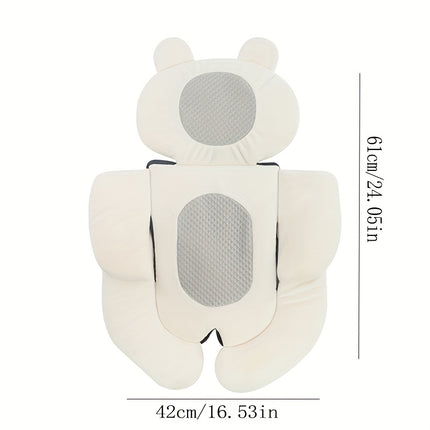 All-Season Universal Stroller Seat Pad, Baby Spine Protection Stroller Mat, Child Safety Seat Accessory Child Safety Seat Cushion