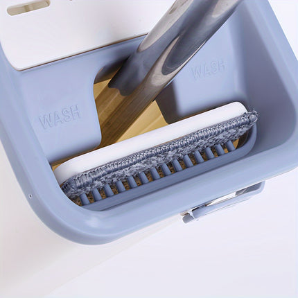 Lightweight Mop Household Floor Mop And Bucket Set - Wet And Dry Cleaning, Water Scraping Bucket