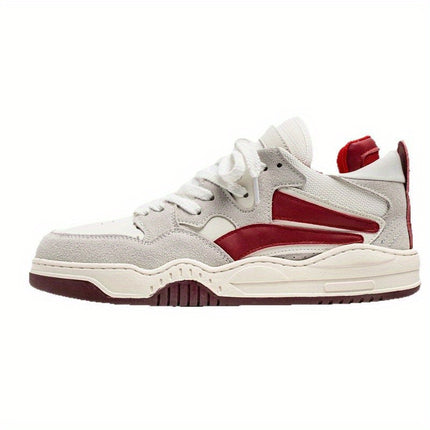 Men'S Casual Low-Top Sneakers - All-Season Comfort, Breathable Fabric Lining, Durable Rubber Sole,