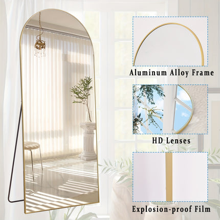 Modern Design Standing Floor Mirror, Full Body Mirror